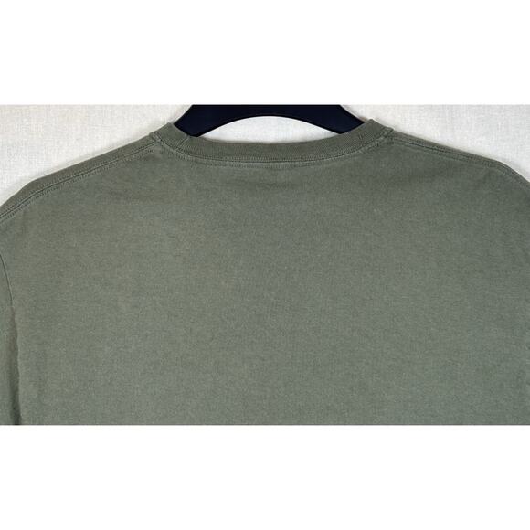 Smokey Bear Official License Cropped T Shirt Olive Green Women’s Large - Picture 13 of 16